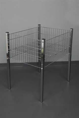 60 60 Profil Ayaklı Krom Ekonomik Sepet Renkli