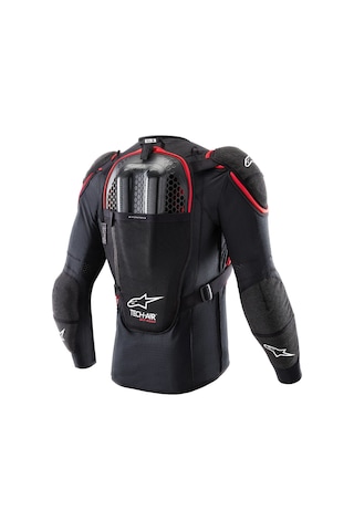 Alpinestars Tech-air Off-road Sistem Airbag Ceket Siyah Kırmızı