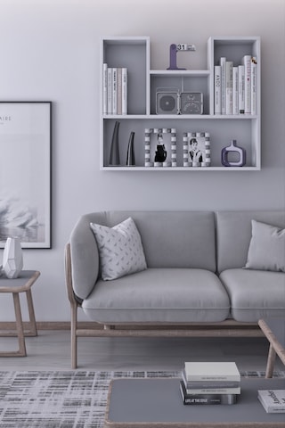 Lale Kitaplık Mutfak Salon Genç Odası Duvar Rafı