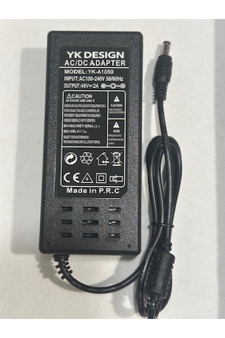48 Volt 2 Amper Adaptör 48 V 2 A 5.5 Mm 2.5 Mm Adaptör