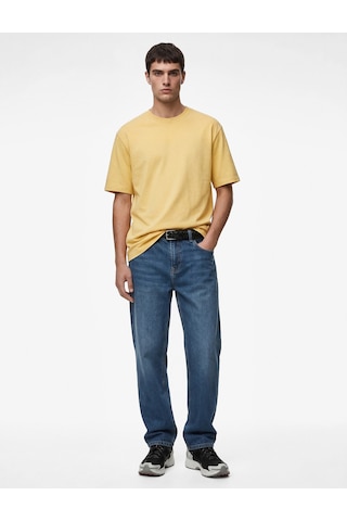 Koton Regular Fit Pamuklu Tapered Jean Pantolon - Joe Jean İndigo Stone 6sam40280nd İndigo - Taş
