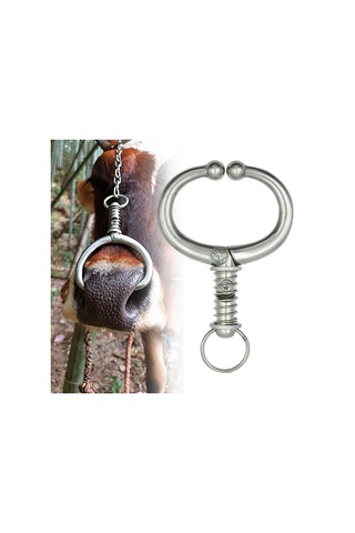 Suntek İnek Burun Halkası Dayanıklı Veteriner Hayvancılık