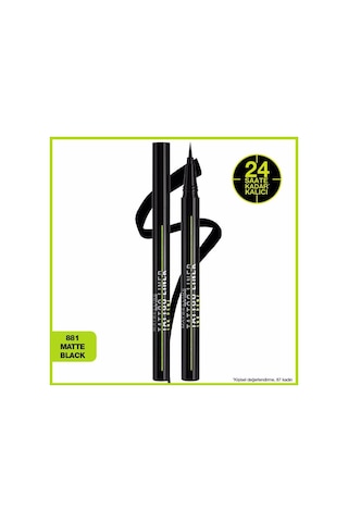 Maybelline New York Tattoo Liner Ink Pen Göz Kalemi Black