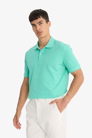 Defacto %100 Pamuk Regular Fit Polo Yaka Kısa Kollu Basic Düz Pike Kumaş Tişört C1293ax25spgn1278 Yeşil