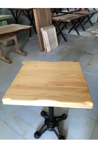 Bintaşmobilya Naturel Kütük Cafe Masası
