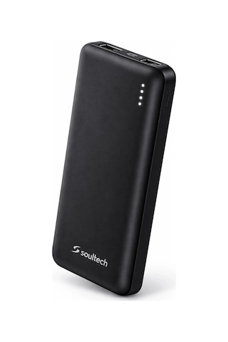 Soultech Needle 10.000 Mah Hızlı Şarj Powerbank Çift Usb Çıkışlı Taşınabilir Şarj Cihazı Çok Renkli 04539076