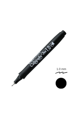 Artline Supreme Kaligrafi Kalemi 1.0 Mm 2.0 Mm 3.0 Mm Siyah 6'lı Set