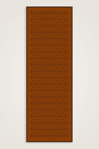 İmannooor Zincir Logo Tarçın Pamuk Floş Şal 70x210