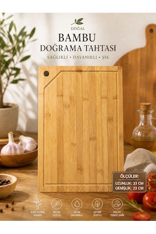 Bambu Kesme Tahtası 33x23