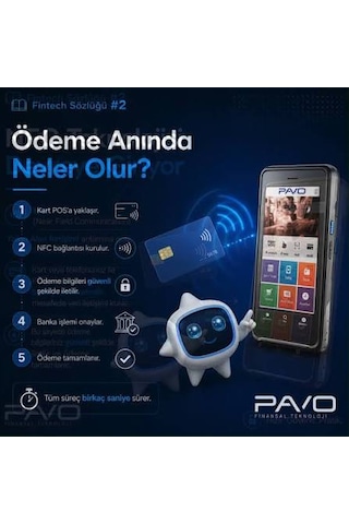 Pavo N96 Android 11 Mobil Pos Cihazı