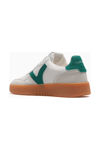 Lufian Elsa Kadın Deri Sneaker Ayakkabı 26y 121230058 Yeşil