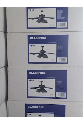 Classfoni Pihu Avizeli 142 Cm Tavan Vantilatörü