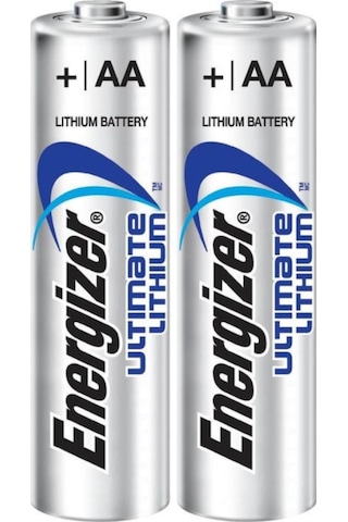 Energizer E91 Ultimate Lityum AA2 Kalem Pil 2'li