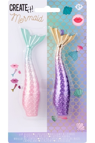 Create It Dudak Parlatıcısı Seti - Pembe Mor - Mermaid