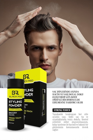 Saç Şekillendirici Toz Wax Pudra Güçlü Tutuş Ve Doğal Görünüm - Strong Touch Toz Wax - 20g Saçbakım Diğer