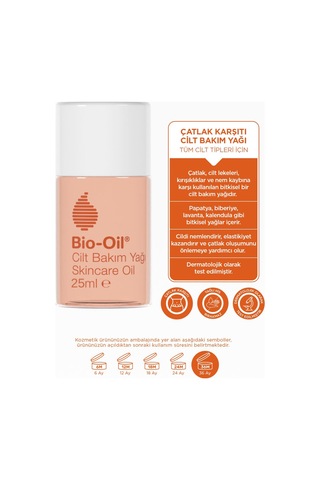 Bio Oil Tanışma Seti: Çatlak Karşıtı & Karşıtı Nemlendirici Cilt Bakım Yağı 25ml Cilt Bakım Çantası