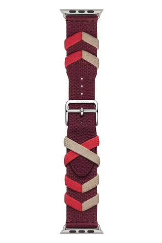 Apple Uyumlu Watch 40mm Zore Krd-97 Sarmal Örgü Tasarımlı Kordon