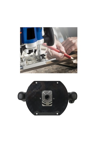 Staxx 3500 Watt 6 Kademe Devir Ayarlı Dik Çift Kollu Freze Makine