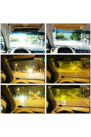 Monozone 2ın1 Araç İçi Güneş Perdesi Vizör Güneşlik Görüşgözlüğü