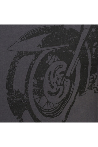 Routefield Tuning Erkek Tişört Antrasit