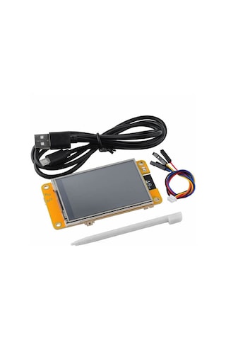 Esp32-2432s028r 2.8 İnch Rezistif Dokunmatik Tft Lcd Modül 240x320 Pixel Rgb Led Ldr Usb Uart Io Se