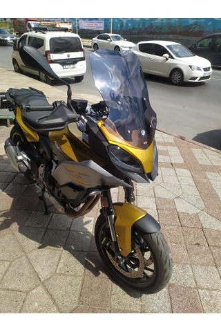 2020-25 Bmw F900xr Uzun Ön Cam Koyu Füme Uzunluk 51cm 4mm Zeus