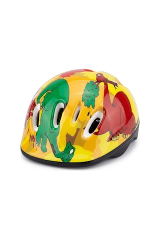 Asistan Mv6-2 Dino Xs 44-48cm Çocuk Bisiklet Kaskı Çok Renkli