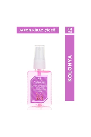 Volkan Ates Natural & Beauty Parfümlü Kolonya - Japon Kiraz Çiçeği 50 Ml