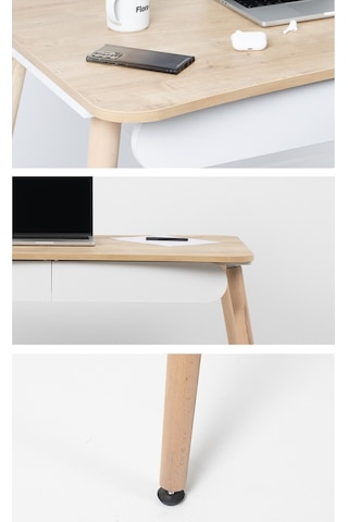 Çalışma Masası Flora Logo Bilgisayar / Öğrenci Çalışma Masası Meşe Gçö-03 Meşe