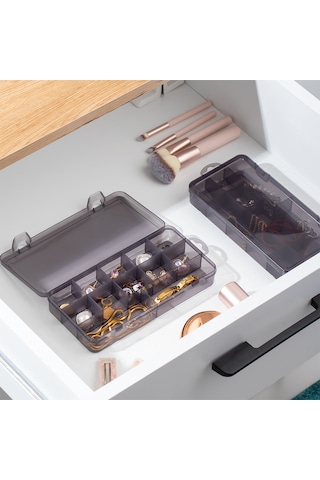 Porsima Org-600 2li Çok Amaçlı Bölmeli Organizer Takı Kutusu Ant