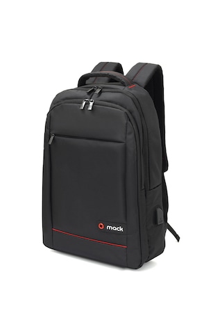 Mack MCC-007 17.3" Office USB Girişli Notebook Sırt Çantası Siyah