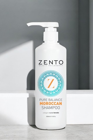 Zento Moroccan Onarıcı Nem Veren Saç Bakım Şampuan 500 Ml