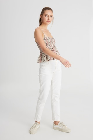 Wrangler Regular Fit Normal Kesim Kalp Yaka Mürdüm Rengi Bluz W241605500G