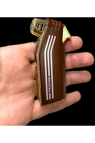 Promise Kahve Sarı Puro Çakmağı 409226