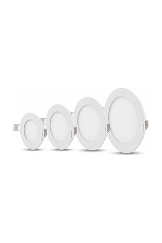 Cata Ct-5147b 12 Watt 6400k Beyaz - Slim Sıva Altı Led Panel Armatür - İnce Kasa Yuvarlak Tavan Spot Lambası, Trafolu - 2 Adet Diğer