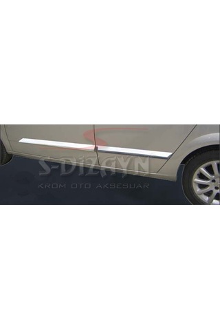 S-Dizayn  Opel Astra H Hb Krom Yan Kapı Çıtası 4 Prç 2004 Üzeri