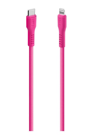 Ttec USB-C - Lightning Hızlı Şarj Kablosu 120 CM Neon Pembe
