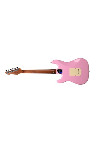 Peavey Raptor Lightning Bolt St Hss Stratocaster Elektro Gitar Shell Pink