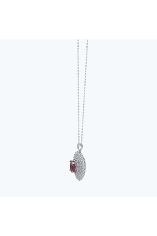 Altınbaş Pırlanta Yakut Oval Kolye Pehl015y14k-1