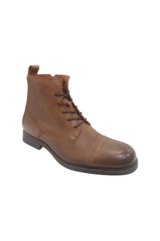 Jack & Jones Jack&jones 12095468 Jjernest Leather Boot Cognac Erkek Günlük Giyim Ayakkabı Kahverengi Kahverengi