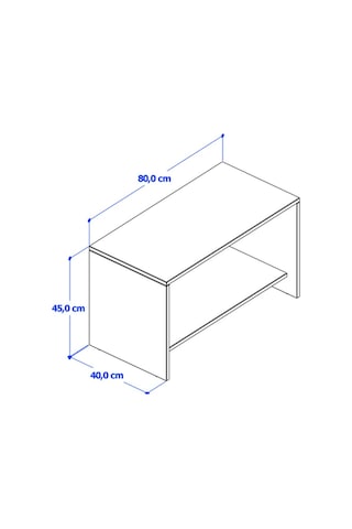 Luna Orta Sehpa - Atlas Çam