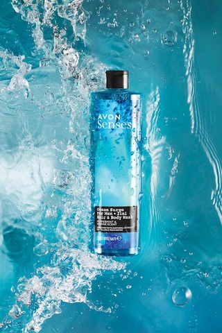 Avon Senses Ocean Surge Nane ve Deniz Kokulu Saç ve Vücut için Erkek Duş Jeli 500 ML