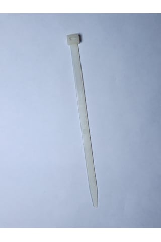 180x72mm Beyaz Kablo Bağı 200 Adet 200 Adet Beyaz