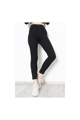 Mokashopin - Dar Paça Kot Pantolon Siyah - 10801.1431. 001
