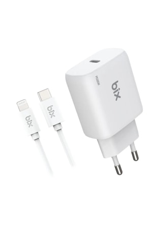 Bix Bx-cl20ta 20w Pd Hızlı Şarj Adaptörü 3a Usb-c'den Lightning K