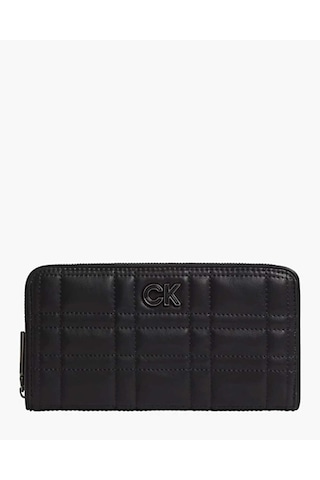 Black Kadın Calvin Klein Re-Lock Kadın Cüzdanı K60K609912 Siyah