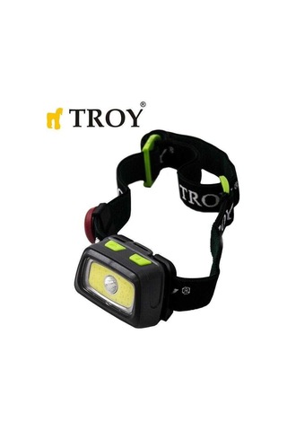 Troy 28202 Cob Led Kafa Lambası 3 Renkli Gri