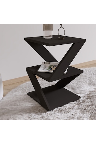 Yan Sehpa Arte Siyah