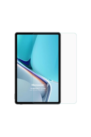 Microsonic Huawei Uyumlu MatePad 11 Tempered Glass Cam Ekran Koruyucu