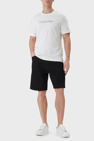 Calvin Klein Erkek T Shirt Lv04lf813g Yaf Beyaz